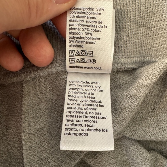 Calvin Klein Women's Gray Logo Sweatpant Joggers Size Medium Athletic Running - Picture 9 of 15